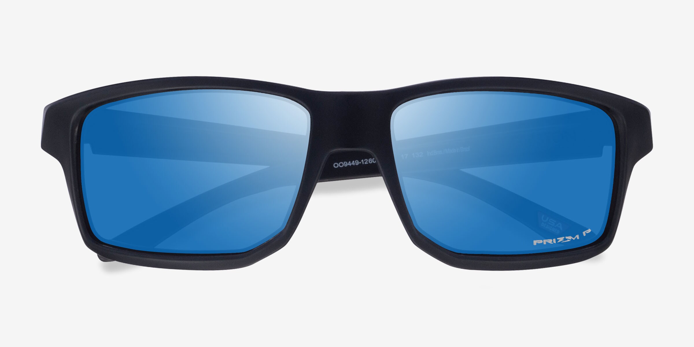 Oakley Gibston - Rectangle Polished Black Frame Prescription