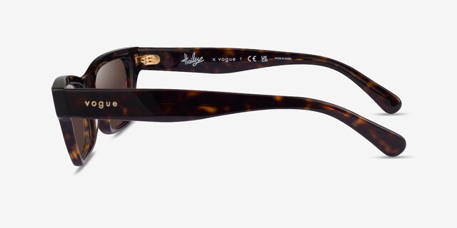 Vogue Eyewear VO5514S Dark Tortoise AcetateSunglass Frames from EyeBuyDirect, Side View