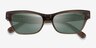 Vogue Eyewear VO5514S Transparent Dark Khaki AcetateSunglass Frames from EyeBuyDirect, Closed View