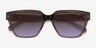 Vogue Eyewear VO5512S Transparent Dark Khaki AcetateSunglass Frames from EyeBuyDirect, Closed View