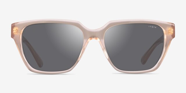 Vogue Eyewear VO5512S Light Peach AcetateSunglass Frames from EyeBuyDirect, Front View