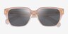 Vogue Eyewear VO5512S Light Peach AcetateSunglass Frames from EyeBuyDirect, Closed View