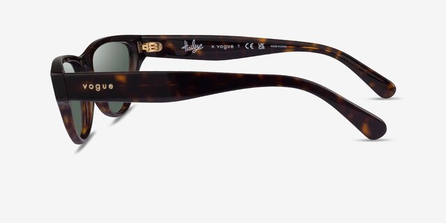 Vogue Eyewear VO5513S Dark Tortoise AcetateSunglass Frames from EyeBuyDirect, Side View