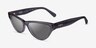 Vogue Eyewear VO5513S Transparent Dark Gray AcetateSunglass Frames from EyeBuyDirect, Angle View