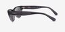 Vogue Eyewear VO5513S Transparent Dark Gray AcetateSunglass Frames from EyeBuyDirect, Side View
