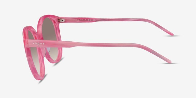 Vogue Eyewear VO5509S Pink AcetateSunglass Frames from EyeBuyDirect, Side View