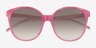 Vogue Eyewear VO5509S Pink AcetateSunglass Frames from EyeBuyDirect, Closed View