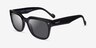 Vogue Eyewear VO5490S Black AcetateSunglass Frames from EyeBuyDirect, Angle View