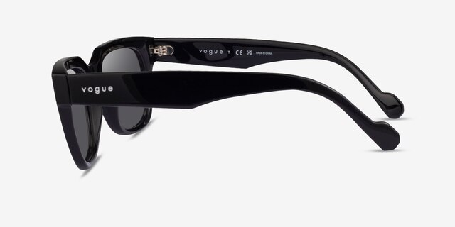 Vogue Eyewear VO5490S Black AcetateSunglass Frames from EyeBuyDirect, Side View