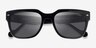 Vogue Eyewear VO5490S Black AcetateSunglass Frames from EyeBuyDirect, Closed View