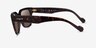 Vogue Eyewear VO5490S Dark Tortoise AcetateSunglass Frames from EyeBuyDirect, Side View