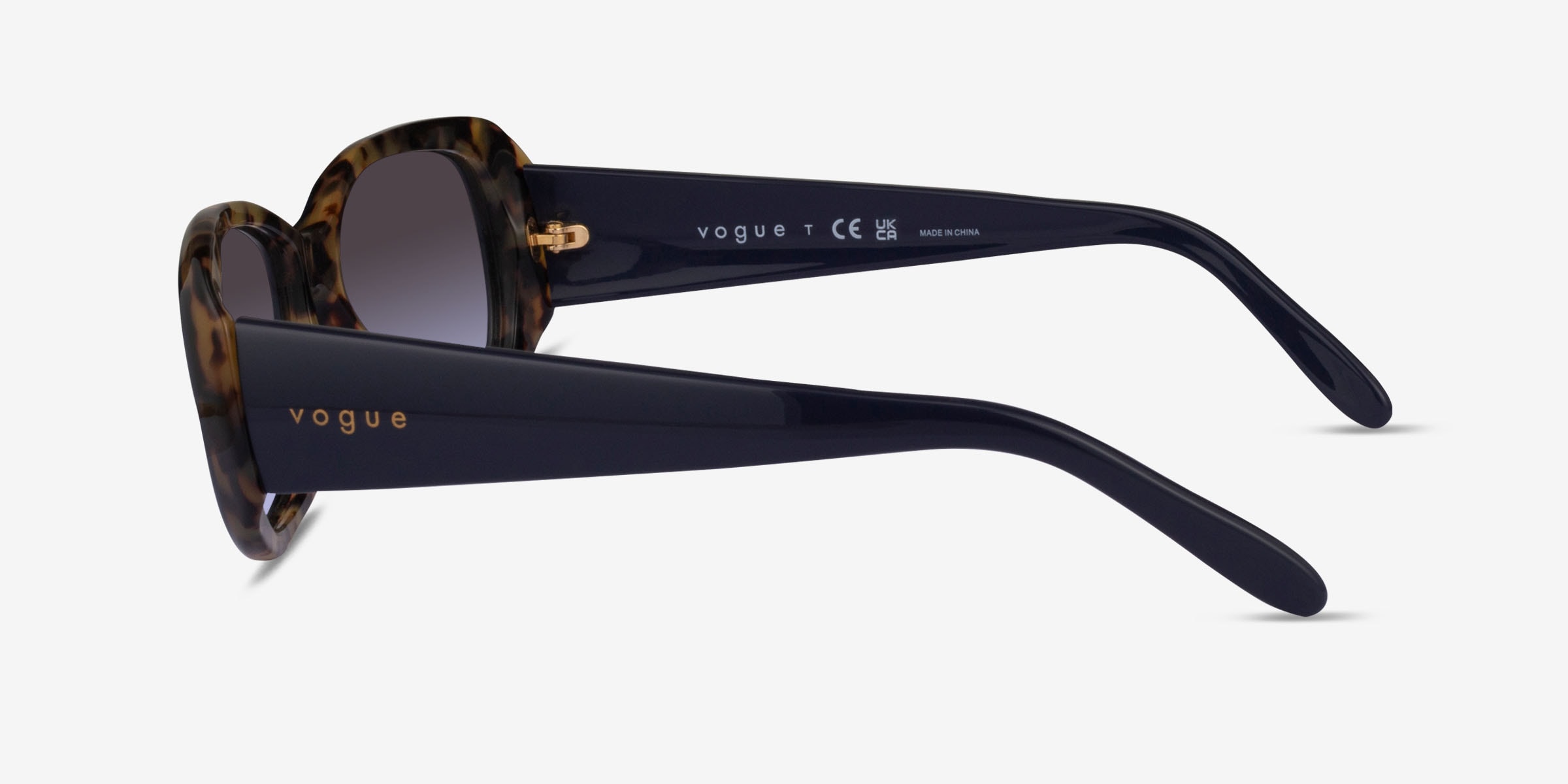 Vogue Eyewear VO2606S - Rectangle Dark Tortoise Frame Prescription