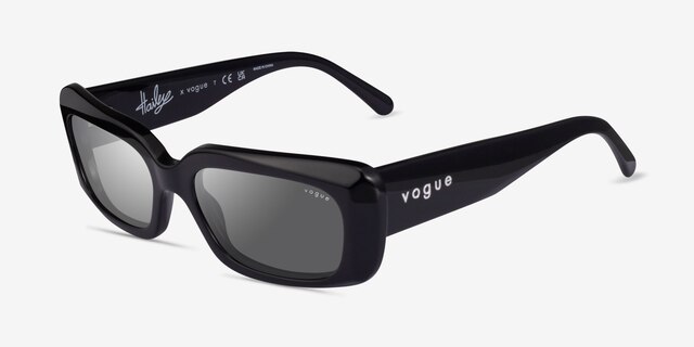 Vogue Eyewear VO5440S Black AcetateSunglass Frames from EyeBuyDirect, Angle View