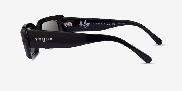 Vogue Eyewear VO5440S Black AcetateSunglass Frames from EyeBuyDirect, Side View