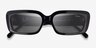 Vogue Eyewear VO5440S Black AcetateSunglass Frames from EyeBuyDirect, Closed View