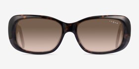 Vogue Eyewear VO2606S Écaille Noire Acétate Soleil de Lunette de vue d'EyeBuyDirect, Vue de Face