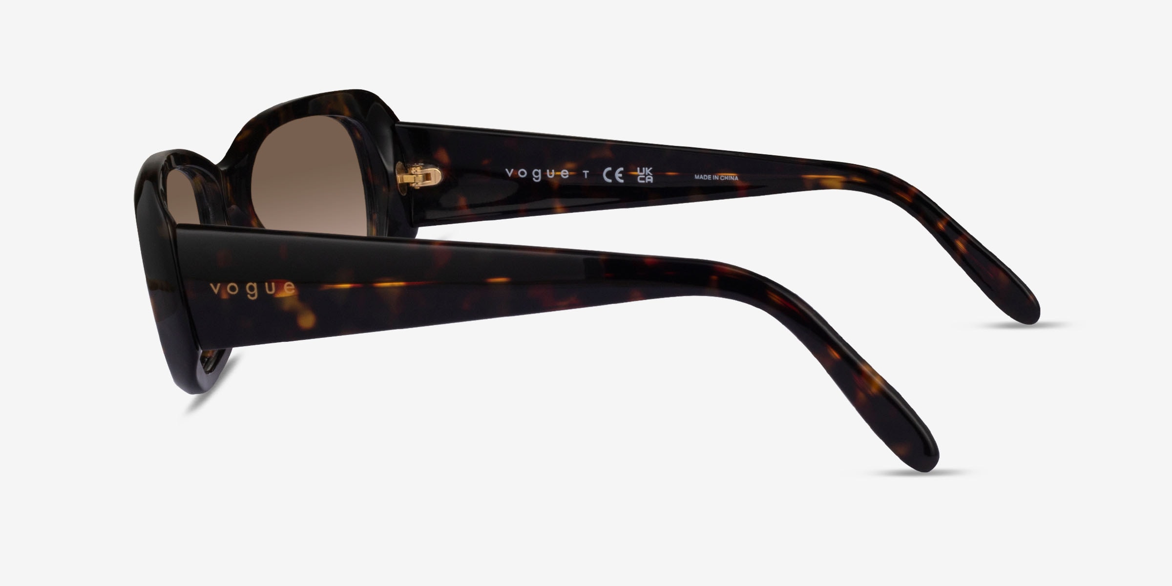 Vogue Eyewear VO2606S - Rectangle Dark Tortoise Frame 
