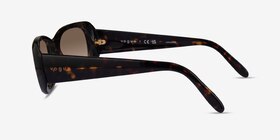 Vogue Eyewear VO2606S Écaille Noire Acétate Soleil de Lunette de vue d'EyeBuyDirect, Vue de Côté
