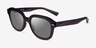 Ray-Ban RB4398 Erik Clear Dark Gray PlasticSunglass Frames from EyeBuyDirect, Angle View