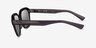 Ray-Ban RB4398 Erik Clear Dark Gray PlasticSunglass Frames from EyeBuyDirect, Side View