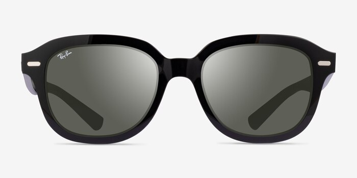 Ray-Ban RB4398 Erik Black Plastic Sunglass Frames from EyeBuyDirect