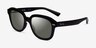 Ray-Ban RB4398 Erik Black PlasticSunglass Frames from EyeBuyDirect, Angle View