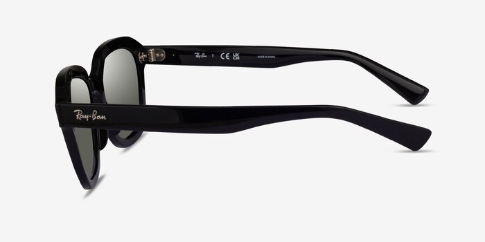 Ray-Ban RB4398 Erik Black Plastic Sunglass Frames from EyeBuyDirect