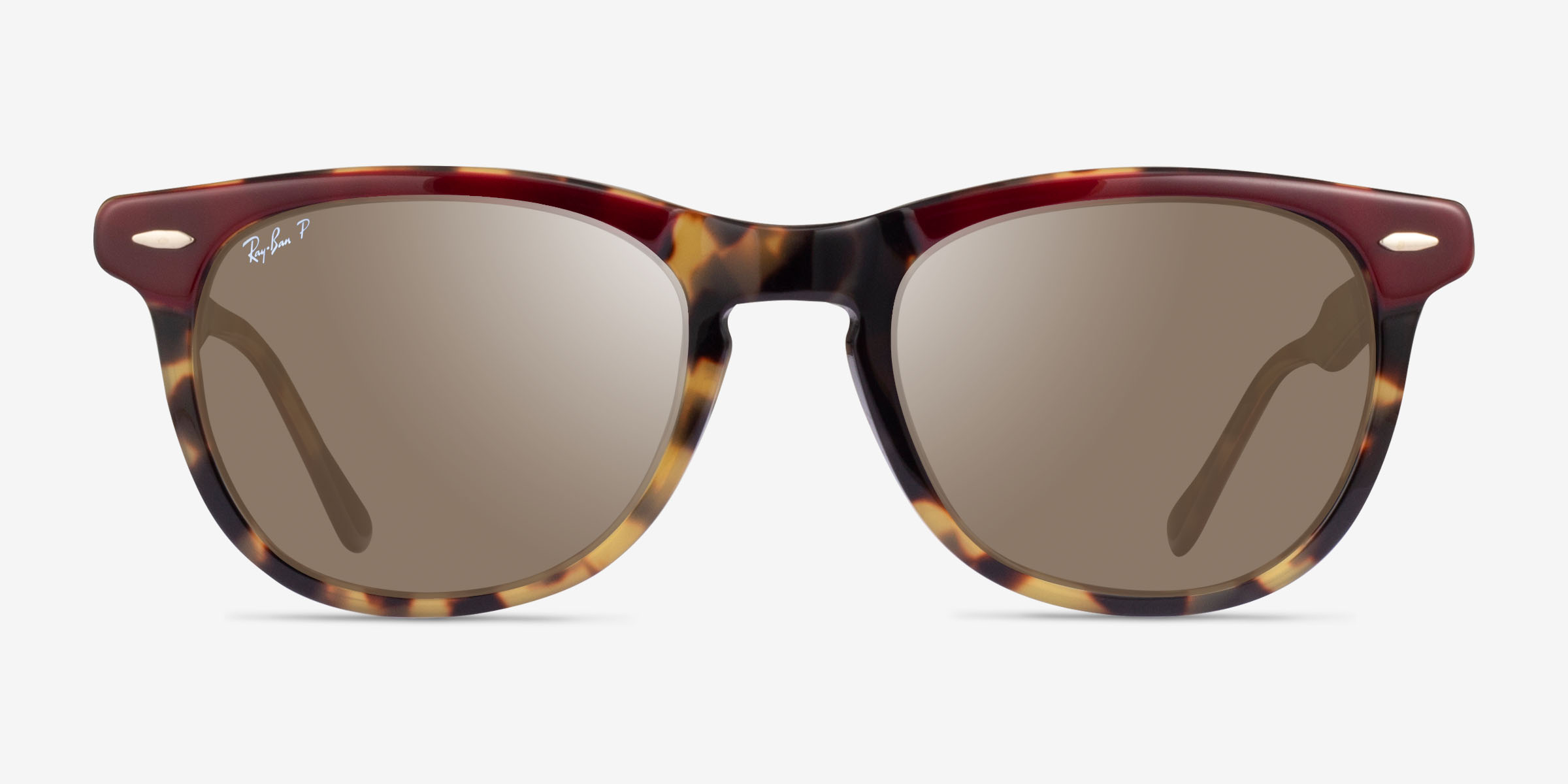 RayBan RB2398 Eagleeye Wayfarer Yellow Tortoise Frame Prescription