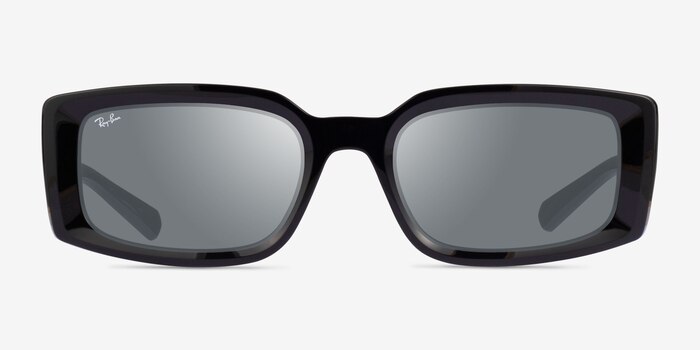 Ray-Ban RB4395 Kiliane Black Eco-friendly Sunglass Frames from EyeBuyDirect
