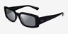 Ray-Ban RB4395 Kiliane Black Eco-friendlySunglass Frames from EyeBuyDirect, Angle View