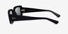 Ray-Ban RB4395 Kiliane Black Eco-friendlySunglass Frames from EyeBuyDirect, Side View