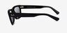 Ray-Ban RB4396 Warren Black Eco-friendlySunglass Frames from EyeBuyDirect, Side View