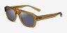 Ray-Ban RB4397 Corrigan Transparent Yellow Eco-friendlySunglass Frames from EyeBuyDirect, Angle View