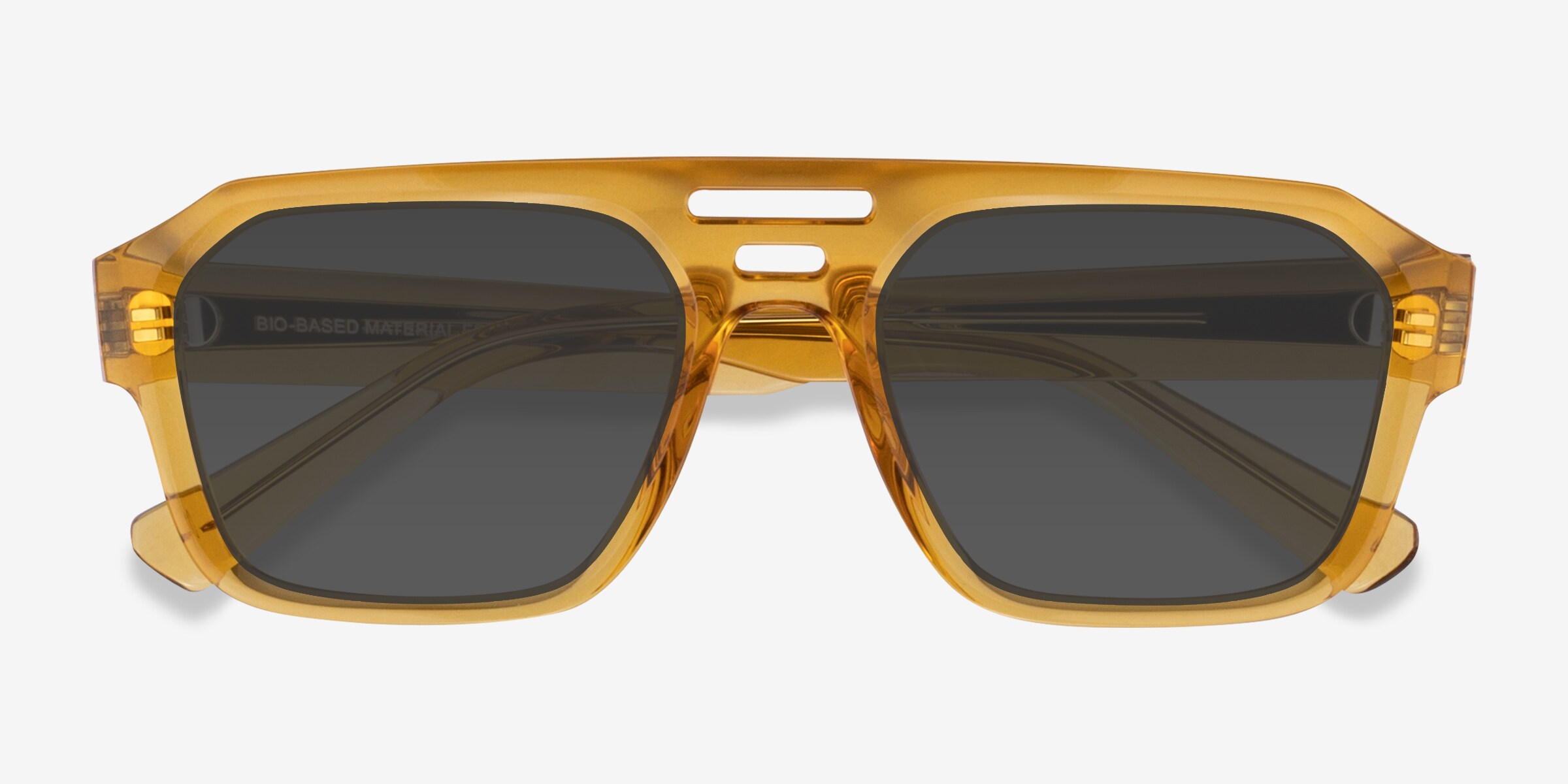 Ray-Ban RB4397 Corrigan - Aviator Transparent Yellow Frame
