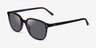 Ray-Ban RB2193 Leonard Striped Gray AcetateSunglass Frames from EyeBuyDirect, Angle View