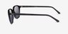 Ray-Ban RB2193 Leonard Striped Gray AcetateSunglass Frames from EyeBuyDirect, Side View