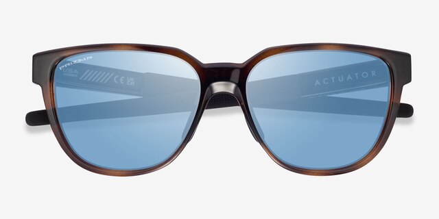 Oakley OO9250 Actuator Brown Tortoise PlasticSunglass Frames from EyeBuyDirect, Closed View