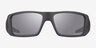 Oakley Heliostat Frosted Gray PlasticSunglass Frames from EyeBuyDirect, Front View