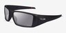 Oakley Heliostat Frosted Gray PlasticSunglass Frames from EyeBuyDirect, Angle View
