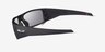 Oakley Heliostat Frosted Gray PlasticSunglass Frames from EyeBuyDirect, Side View