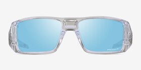 Oakley Heliostat Transparent Plastique Soleil de Lunette de vue d'EyeBuyDirect, Vue de Face