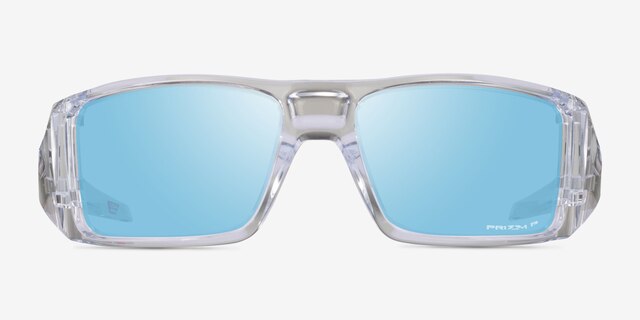 Oakley Heliostat Clear PlasticSunglass Frames from EyeBuyDirect, Front View