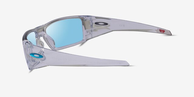 Oakley Heliostat Clear PlasticSunglass Frames from EyeBuyDirect, Side View