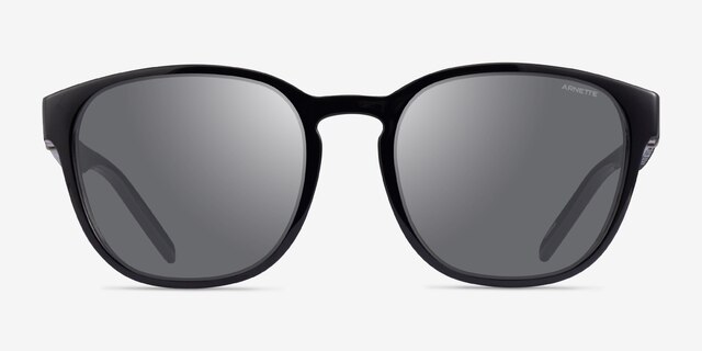 ARNETTE Barranco Black PlasticSunglass Frames from EyeBuyDirect, Front View