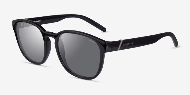 ARNETTE Barranco Black PlasticSunglass Frames from EyeBuyDirect, Angle View