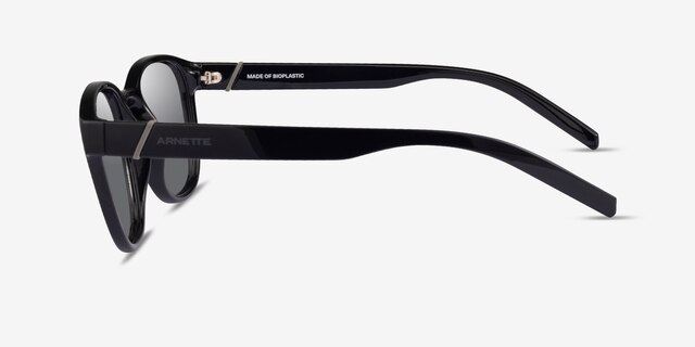 ARNETTE Barranco Black PlasticSunglass Frames from EyeBuyDirect, Side View