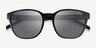 ARNETTE Barranco Black PlasticSunglass Frames from EyeBuyDirect, Closed View