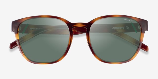 ARNETTE Barranco Dark Tortoise PlasticSunglass Frames from EyeBuyDirect, Closed View