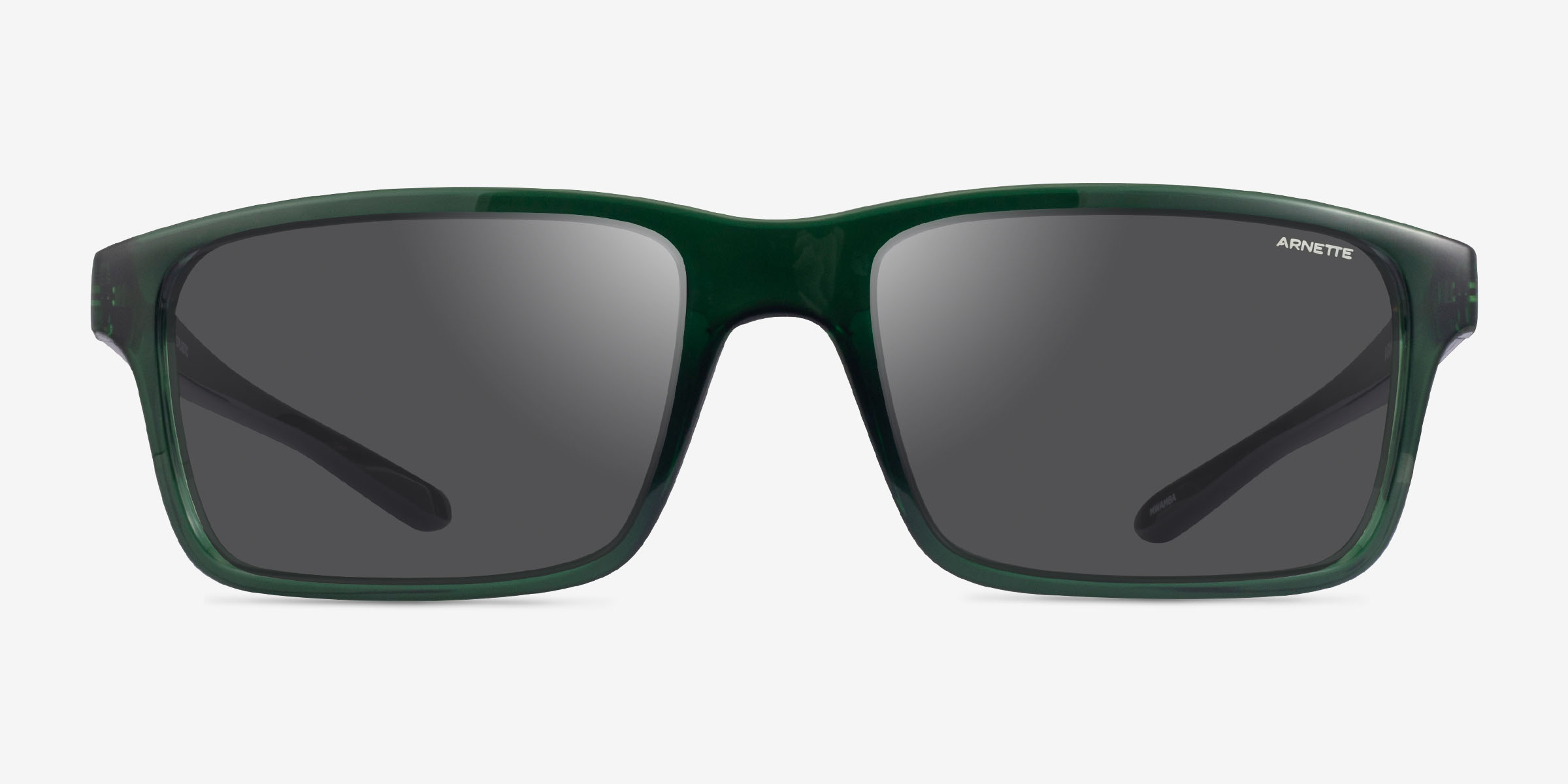 ARNETTE Mwamba - Rectangle Transparent Green Frame Prescription ...