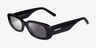 ARNETTE Litty Black AcetateSunglass Frames from EyeBuyDirect, Angle View